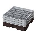 Cambro Camrack Polypropylene Brown Full Size 36 Compartment Glass Rack, 6 7/8 inch -- 3 per case.