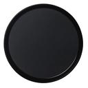 Cambro Round Nonslip Polytread Tray, Black, 14 inch -- 12 per case