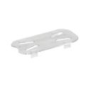 Clear Cambro Camwear Drain Shelf -- 6 per case.