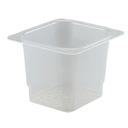 Cambro Sixth Size Translucent Colander Food Pan, 5 inch Depth -- 6 per case