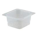 Cambro Sixth Size Translucent Colander Food Pan, 3 inch Depth -- 6 per case