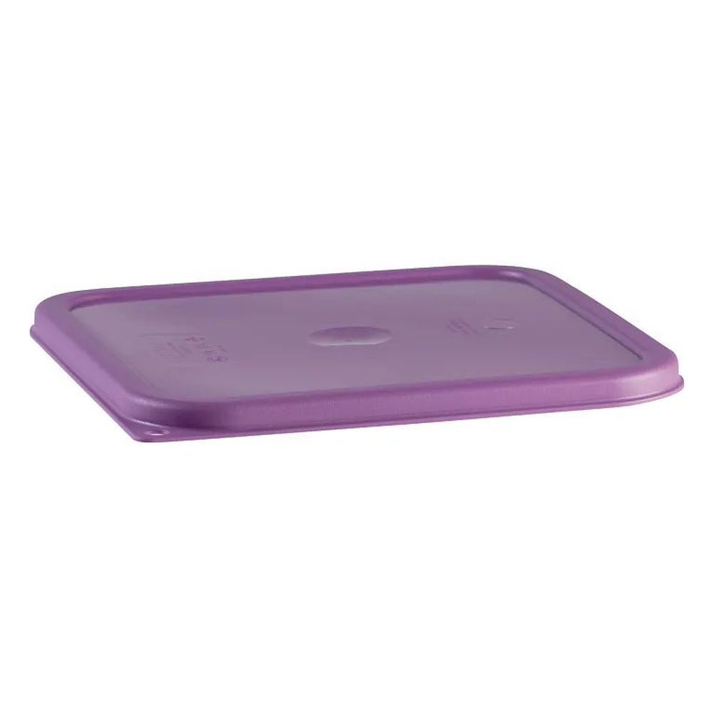 Cambro Allergen Free Purple Seal Cover For 2 And 4 Quart Camwear Camsquares Classic Series Containers -- 6 Per Case
