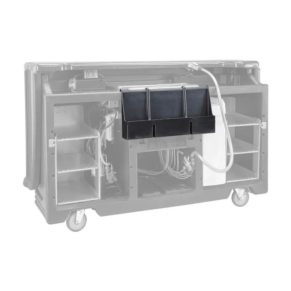 Cambro Black 7 Bottle Speed Rail For Bar650 And Bar750