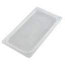 Cambro Third Size Translucent Seal Cover for Camwear Food Pan, 12 3/4 x 6 15/16 inch -- 6 per case.