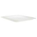 Cambro Half Size Translucent Seal Cover for Camwear Food Pan, 12 3/4 x 10 7/16 inch -- 6 per case.