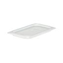Cambro Fourth Size Translucent Seal Cover for Camwear Food Pan, 10 7/16 x 6 3/8 inch -- 6 per case.
