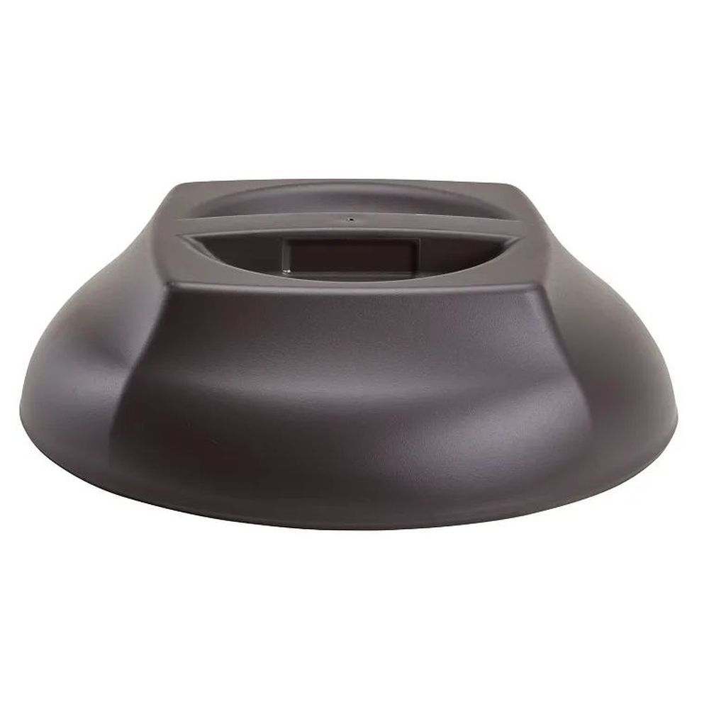 Cambro Harbor Collection Smoked Metal Insulated Dome Cover For 9 Inch Plate -- 12 Per Case