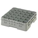 Camrack Full Size 25 Compartment Glass Rack with One Extender, Soft Gray, 4 1/2 inch -- 5 per case.