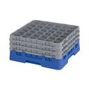 Cambro Camrack Polypropylene Blue Full Size 36 Compartment Glass Rack, 7 3/4 inch -- 3 per case.