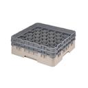 Cambro Camrack Polypropylene Beige Full Size 30 Compartment Glass Rack, 5 1/4 inch -- 4 per case.