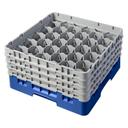 Cambro Camrack Polypropylene Blue Full Size 30 Compartment Glass Rack, 8 1/2 inch -- 2 per case.