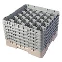 Cambro Camrack Polypropylene Beige Full Size 30 Compartment Glass Rack, 11 3/4 inch -- 2 per case.