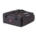 Cambro Black Insulated Standard Pizza Delivery GoBag, 17 1/2 x 20 x 7 1/2 inch -- 4 per case