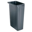 Black 8 Gallon Trash Container For Kd Cart, -- 1 Per Case