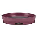 Cambro Cranberry Shoreline Base for Camduction Complete Heat System, 9 9/16 inch Dia. x 1 15/16 inch Height -- 12 per case.
