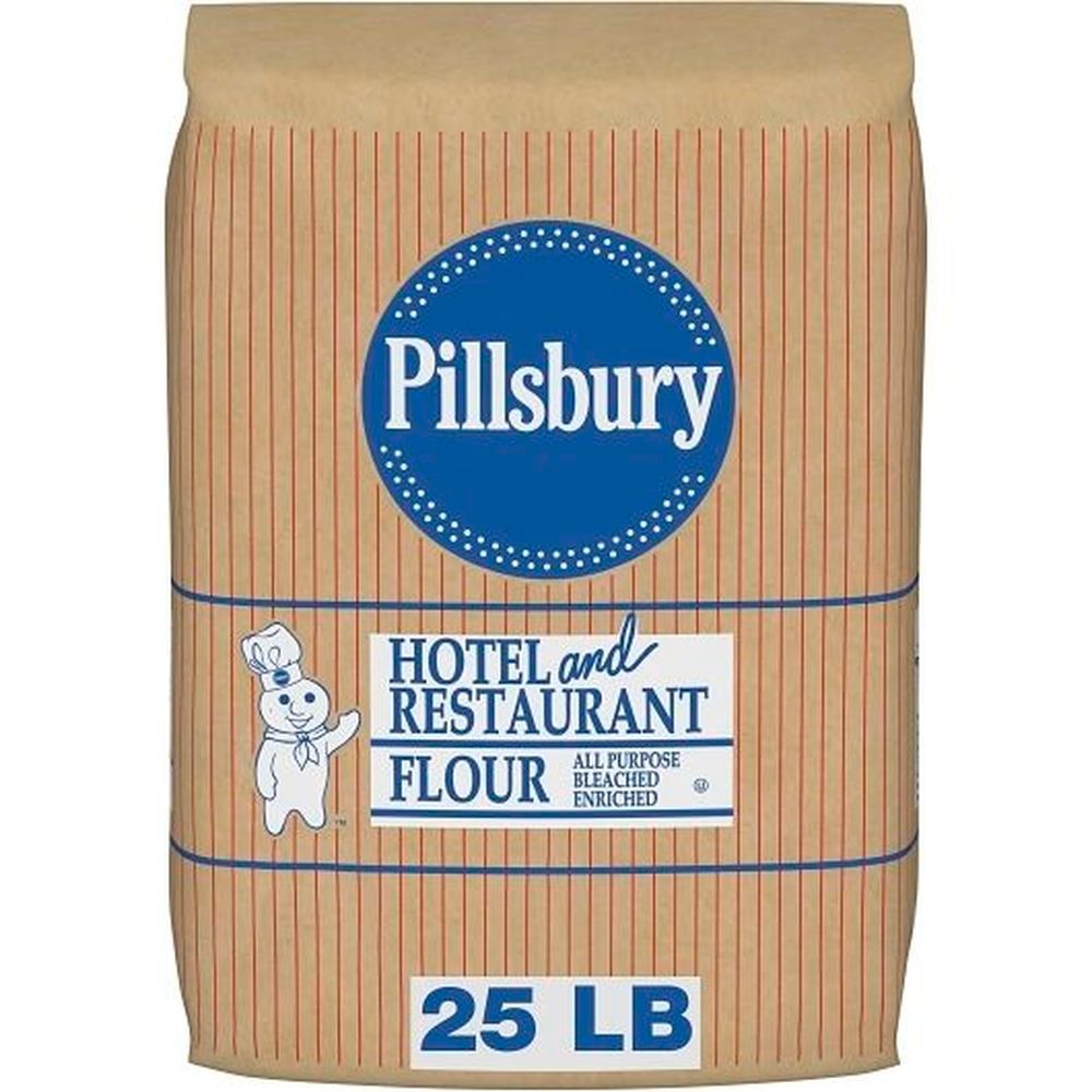 Pillsbury Hotel & Restaurant Flour, 25 Pound -- 2 Per Case