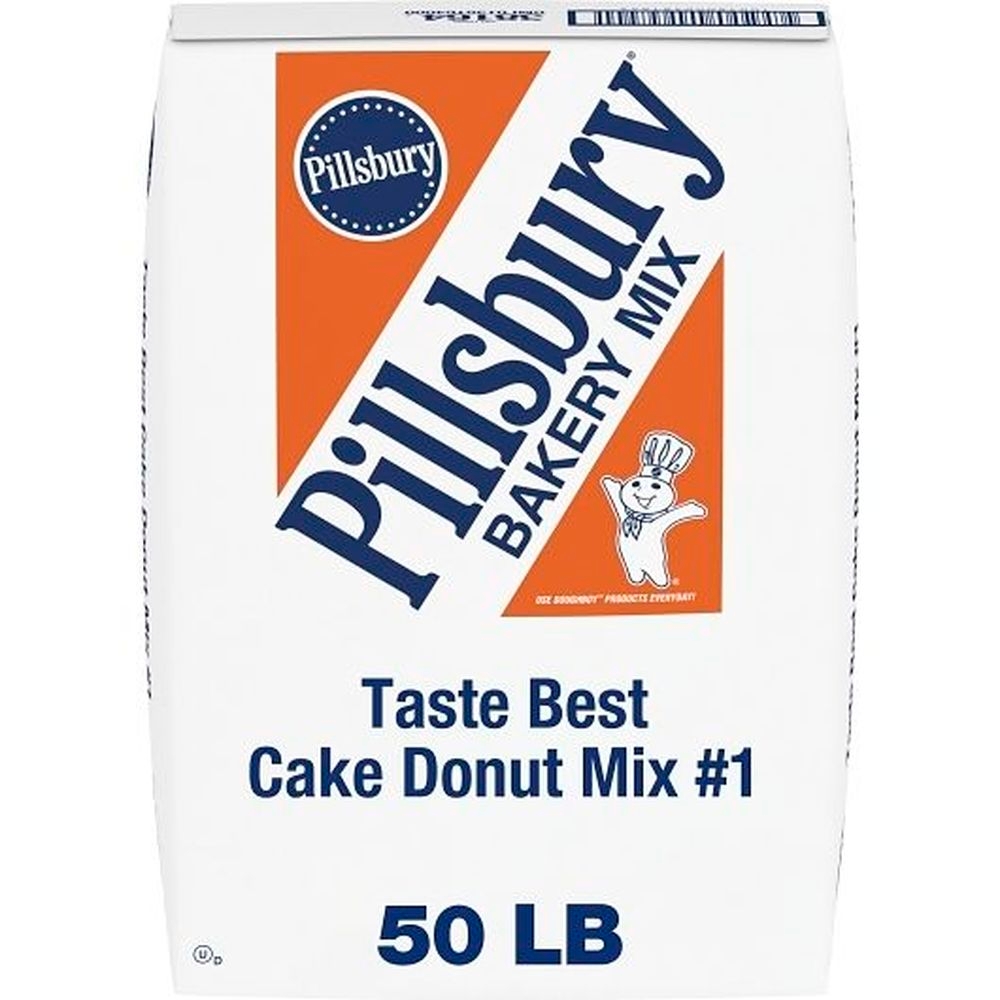 Pillsbury Taste Best Cake Donut Mix, 50 Pound -- 1 Case