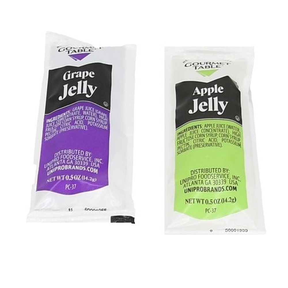 Grape and Apple Jelly - Assortment Pouches