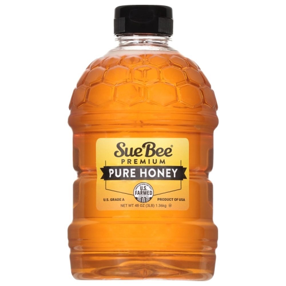 Sue Bee Premium Pure Honey, 3 Pound -- 6 Per Case