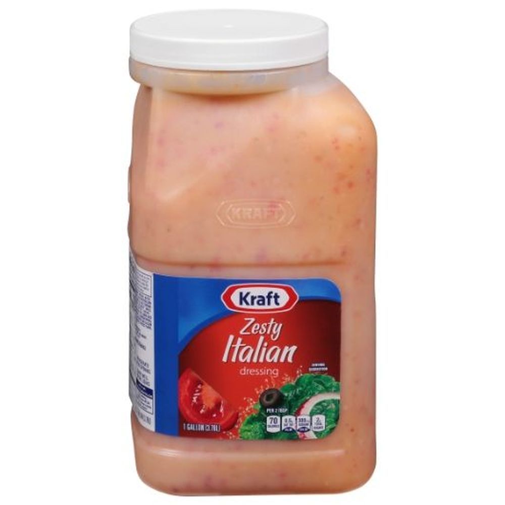 Kraft Dressing Zesty Italian, 1 Gallon -- 4 Per Case