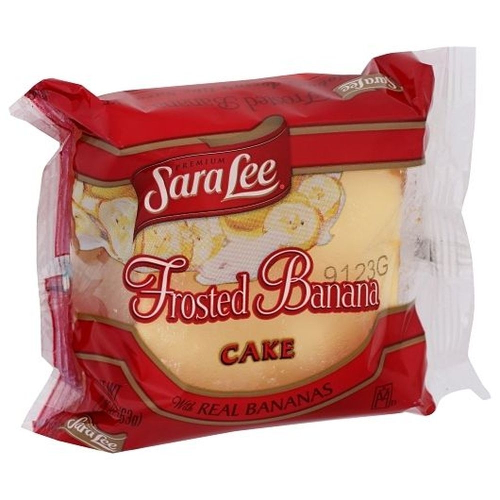 Sara Lee Iced Banana Cake, 2.25 Ounce -- 24 per case.