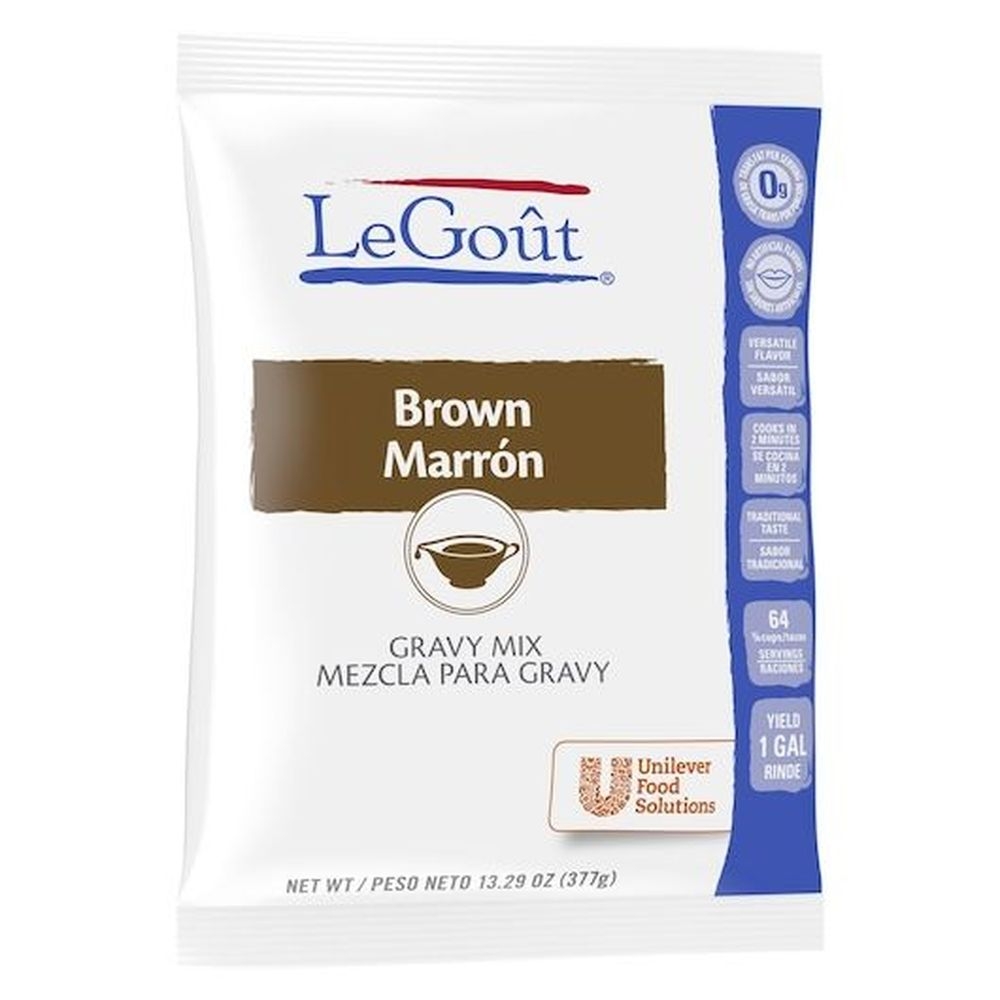 LeGout Brown Instant Gravy Mix, 13.29 ounce -- 8 per case