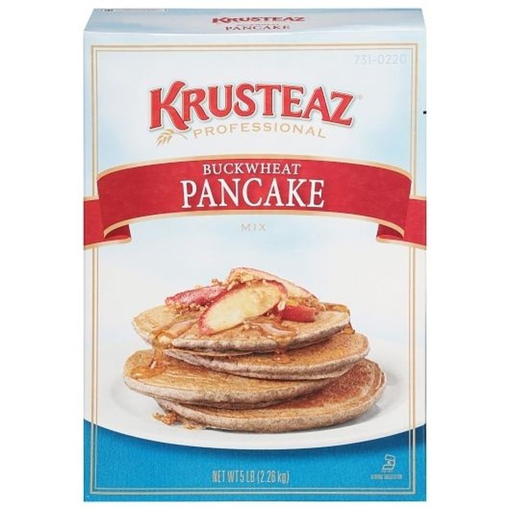Krusteaz Buck Wheat Pancake Mix, 5 Pound -- 6 per case