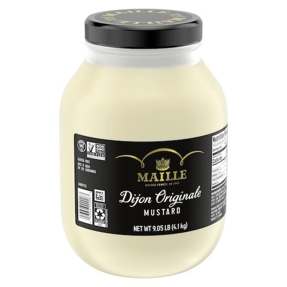 Maille Original Dijon Mustard Jar, 9.05 pounds -- 4 per case