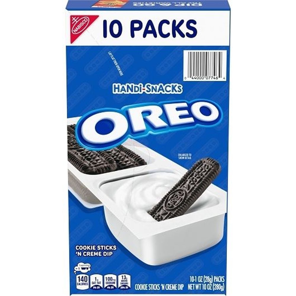 Oreo Cookie Sticks N Creme Dip Snack Pack