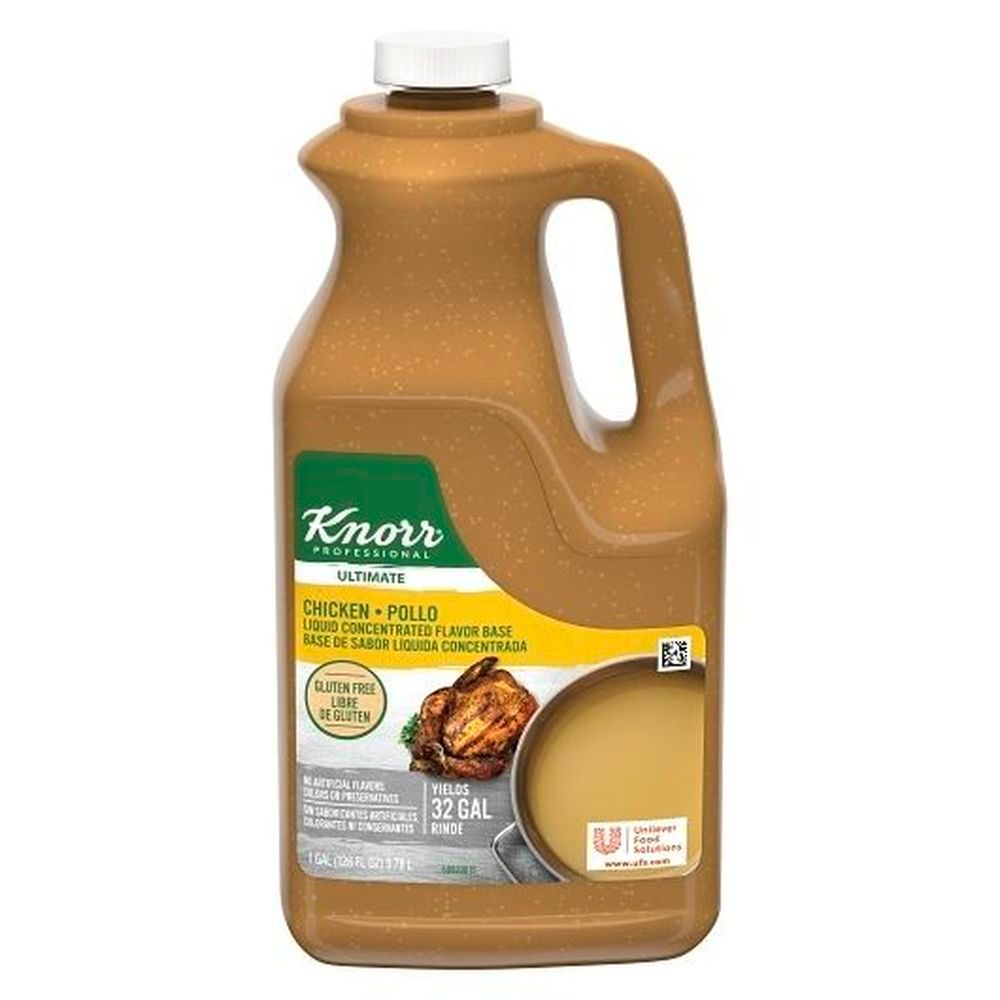 Knorr Professional Chicken Liquid Concentrate Base, 1 Gallon -- 2 Per Case