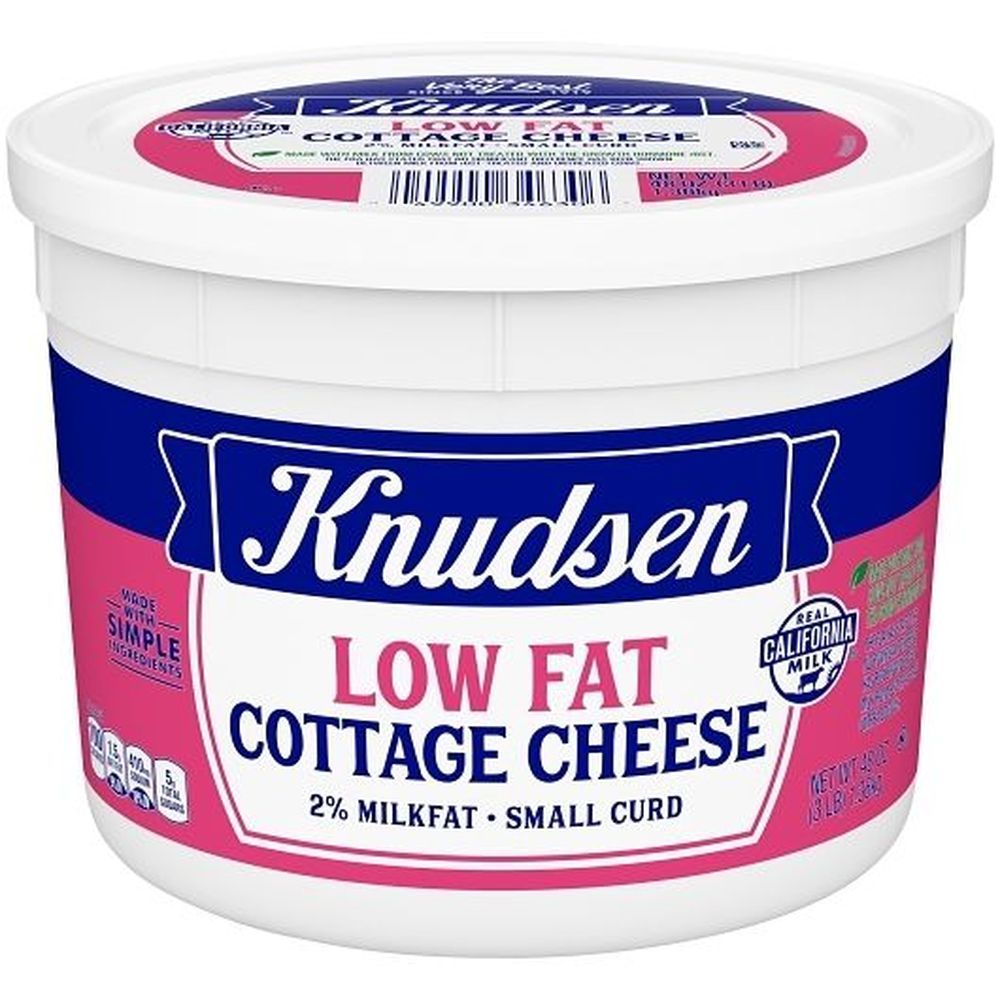 Knudsen Low Fat Small Curd Cottage Cheese, 48 Ounce -- 6 Per Case