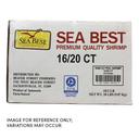 Frozen Seafood 16/20 Count Easy Peel Raw Shrimp, 2 Pound -- 10 per case.