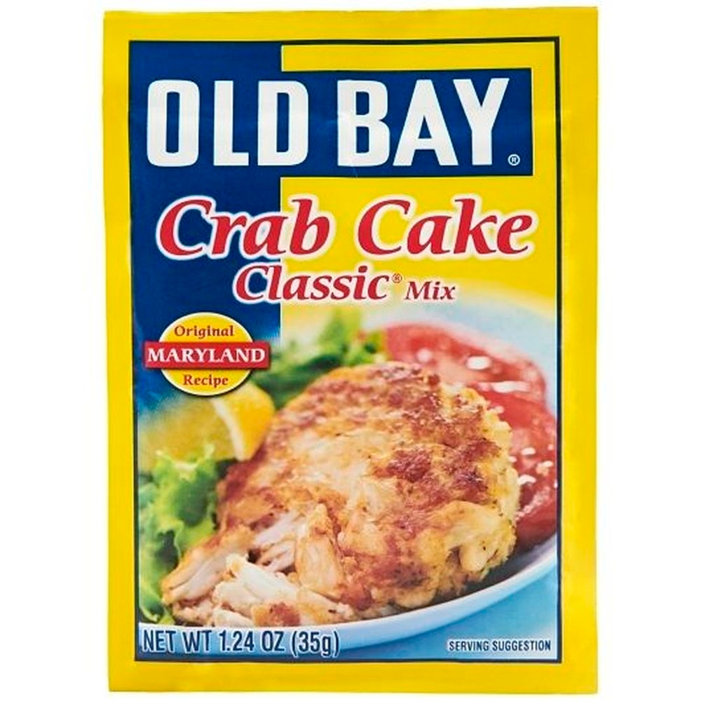 Old Bay Classic Crab Cake Mix - 1.24 oz. packet, 12 per case