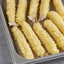 Handy 36/40 Vannamei Finished Shrimp Coated with Agedama Tempura Bits -- 100 per case.