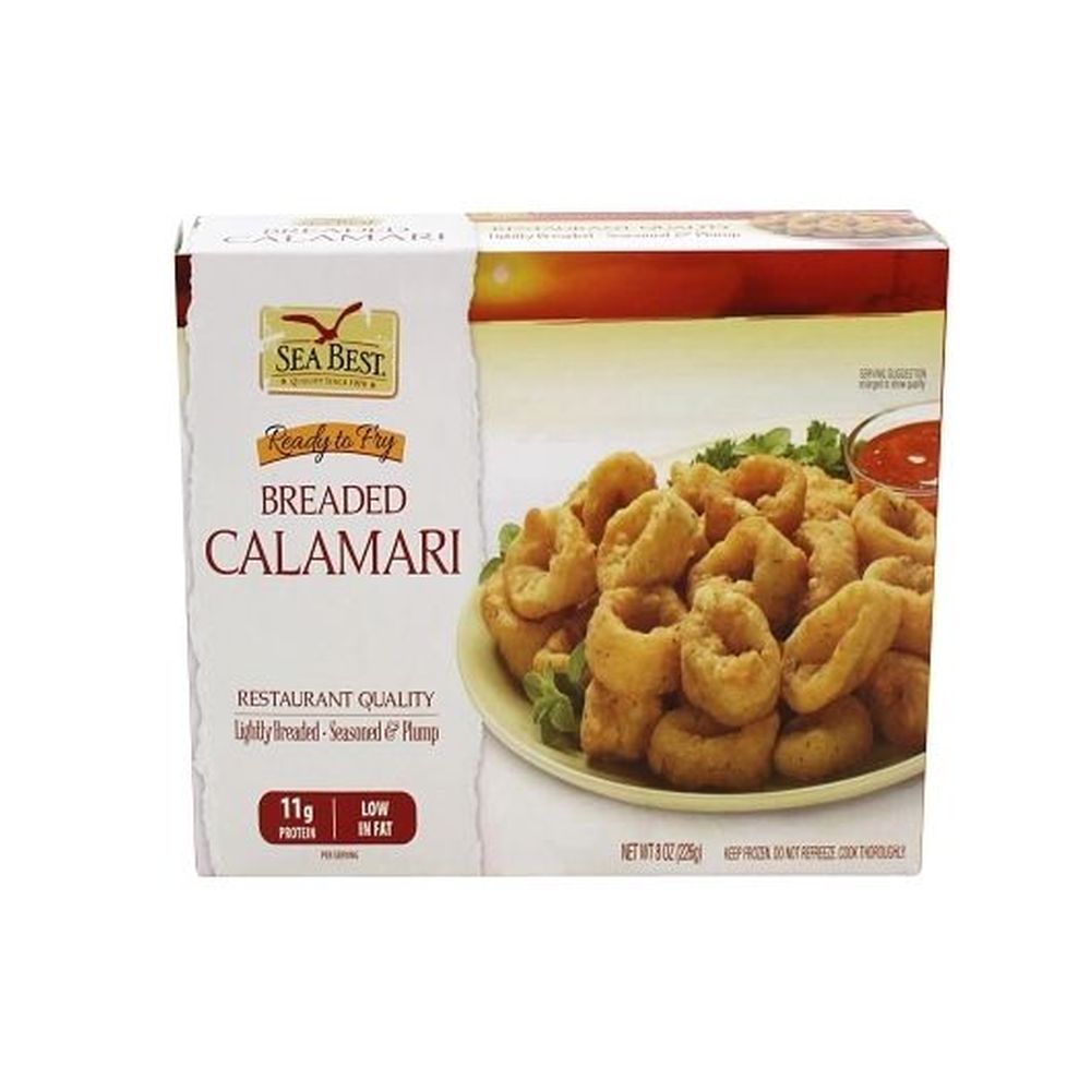 Sea Best Breaded Calamari Rings, 0.5 Pound -- 16 Per Case