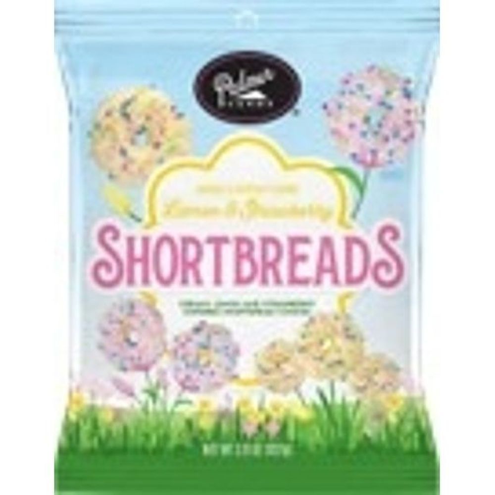 Palmer Candy Lemon And Strawberry Shortbread Cookies, 3.8 Ounce -- 12 Per Case