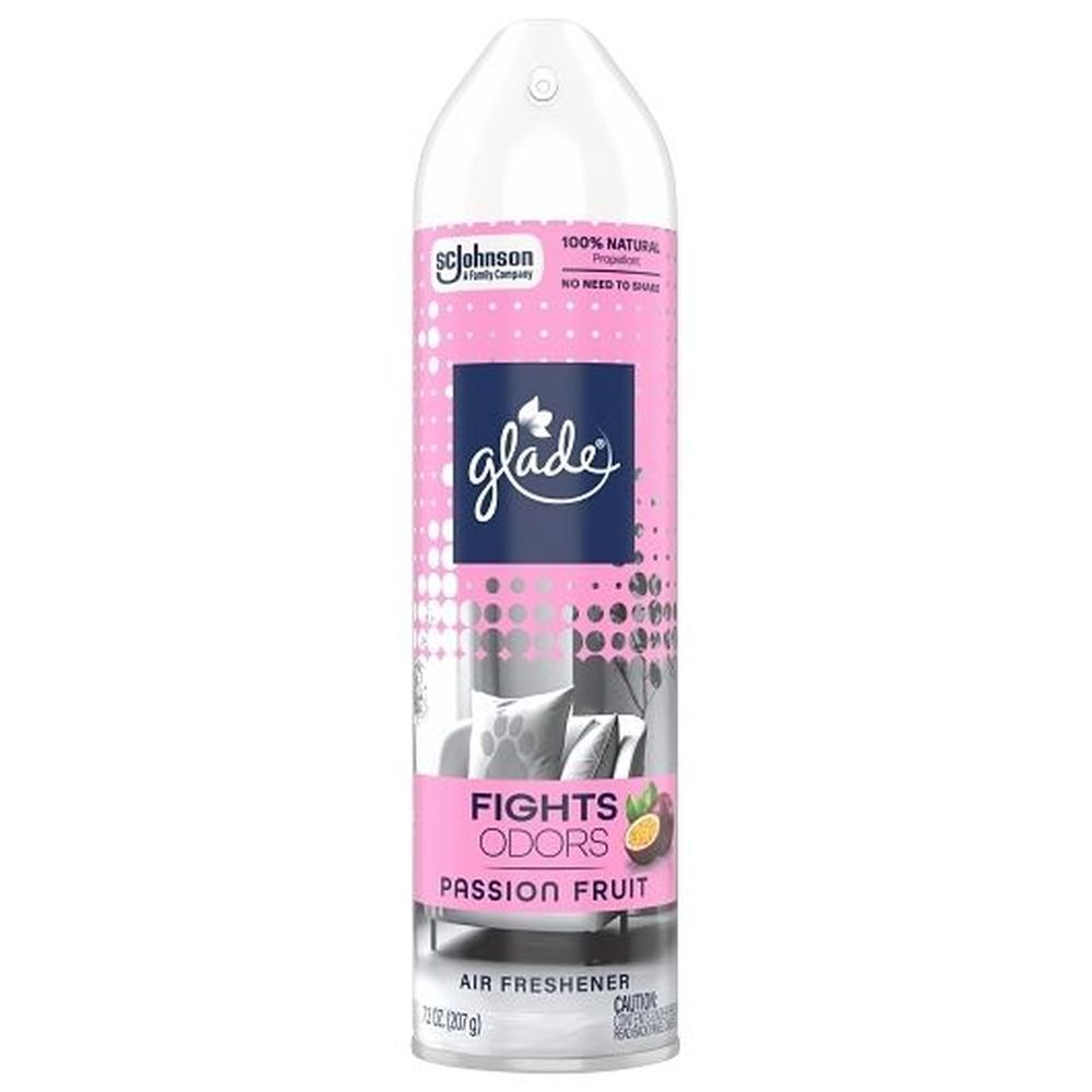 Glade Passion Fruit Air Freshener Spray, 7.3 Ounce -- 6 Per Case