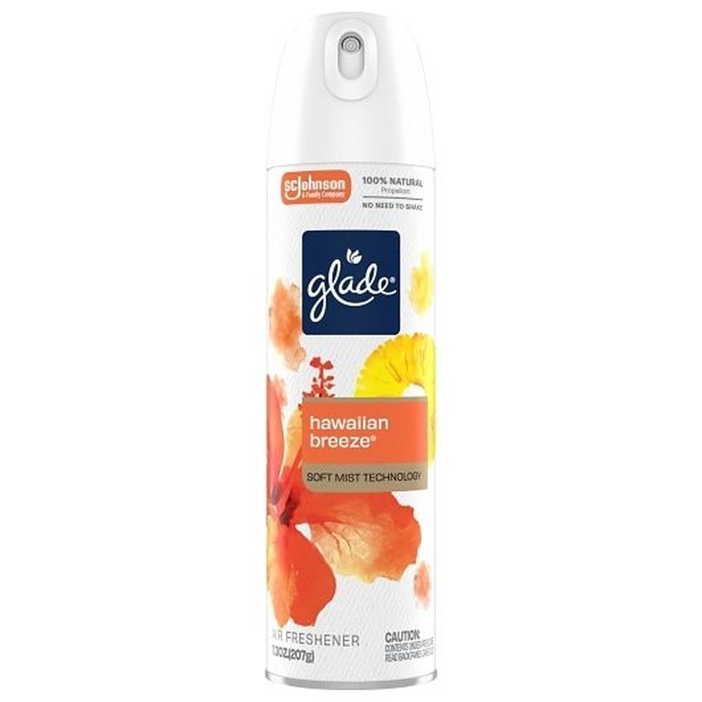 Glade Hawaiian Breeze Soft Mist Air Freshener Spray, 7.3 Ounce -- 6 Per Case