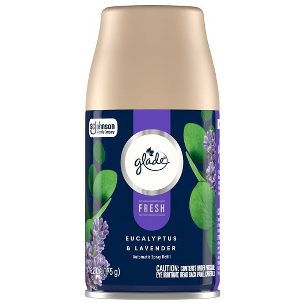 Glade Eucalyptus Lavender Automatic Spray Refill, 6.2 Ounce -- 6 Per Case