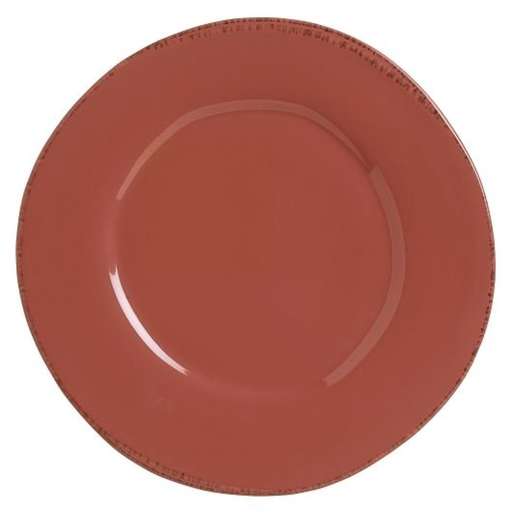 Libbey Storytellers Farmhouse Porcelain Barn Red Dinner Plate, 10.5 Inch -- 12 Per Case