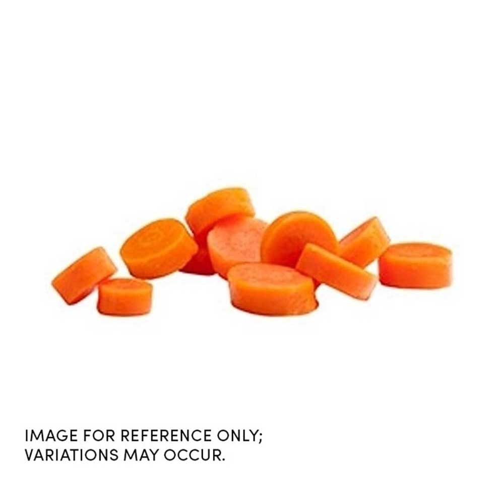 Commodity Vegetables Individual Quick Frozen Sliced Smooth Carrot, 20 Pound.