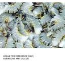 Frozen Seafood 21/25 Count Shell On Black Tiger Shrimp, 4 Pound -- 6 per case.