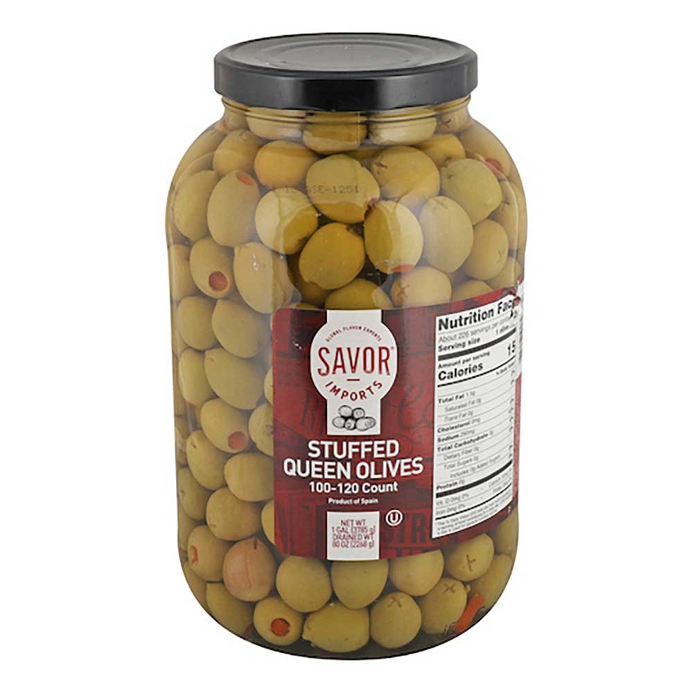 100-120 Count Stuffed Queen Olives