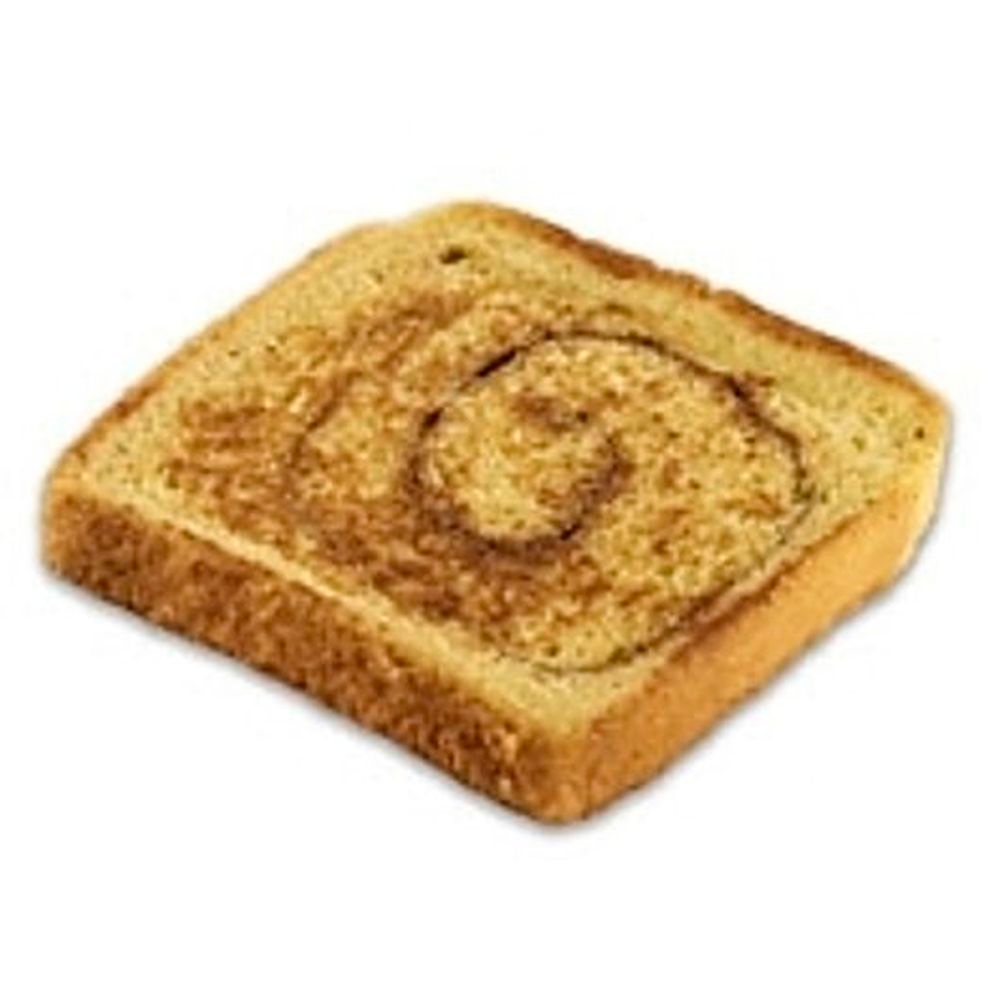 Krusteaz Cinnamon Swirl 3/4 Inch Thick Cut French Toast, 2.55 Ounce Slice - 12 per pack -- 6 packs per case