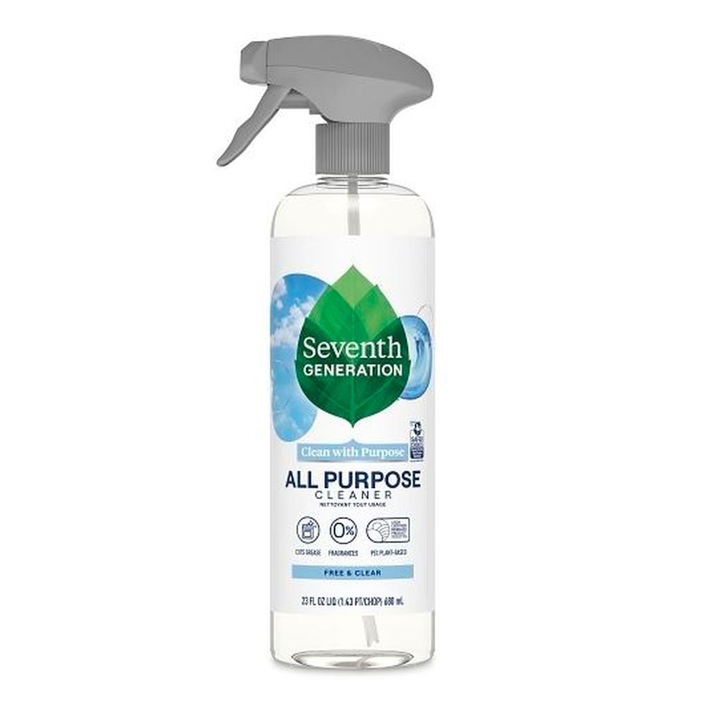 Seventh Generation Free And Clear All Purpose Cleaner, 23 Ounce -- 8 Per Case