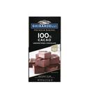 Ghirardelli 100 Percent Chocolate Baking Bar, 4 Ounce -- 12 per case.
