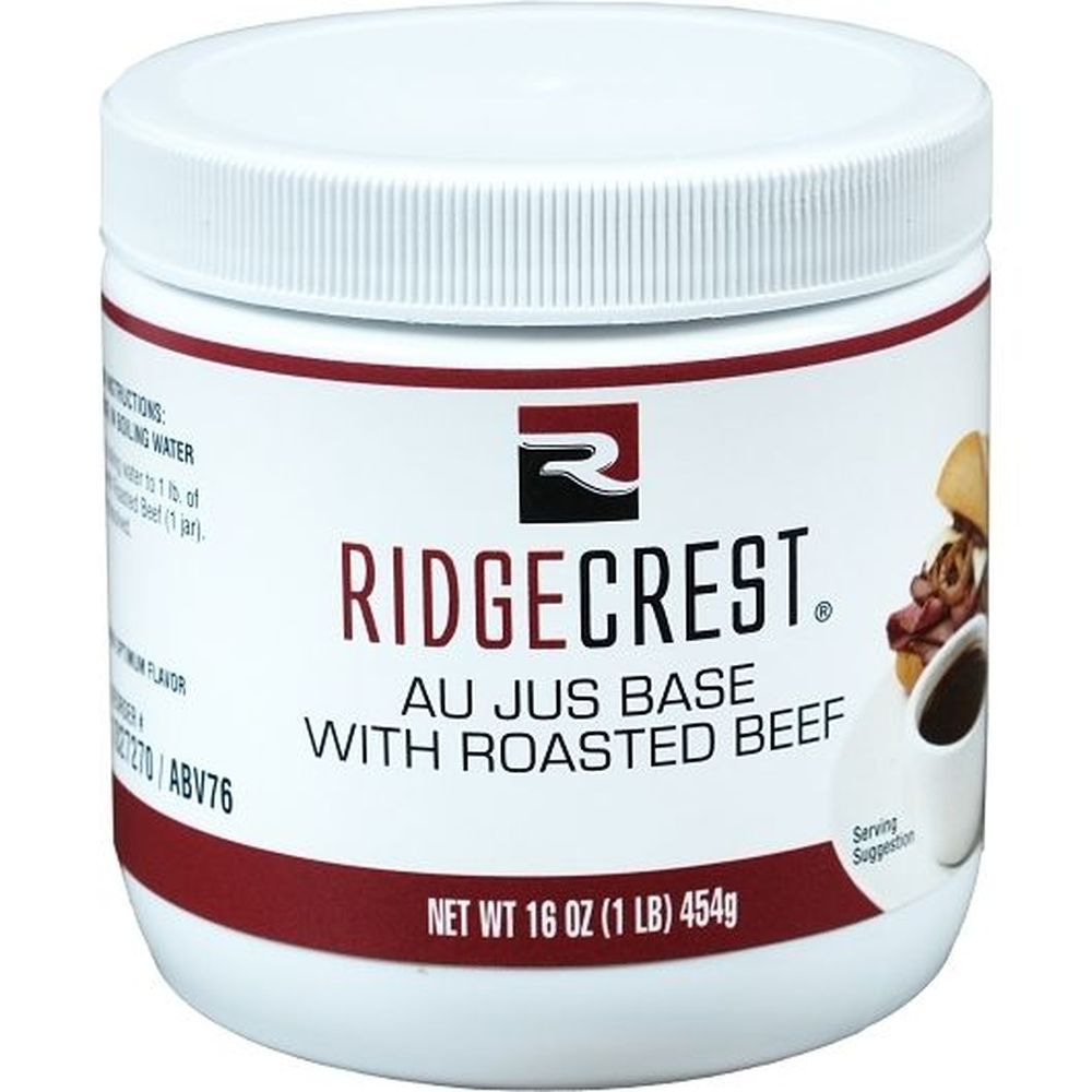 Ridgecrest Au Jus Base With Roasted Beef, 1 Pound -- 6 Per Case