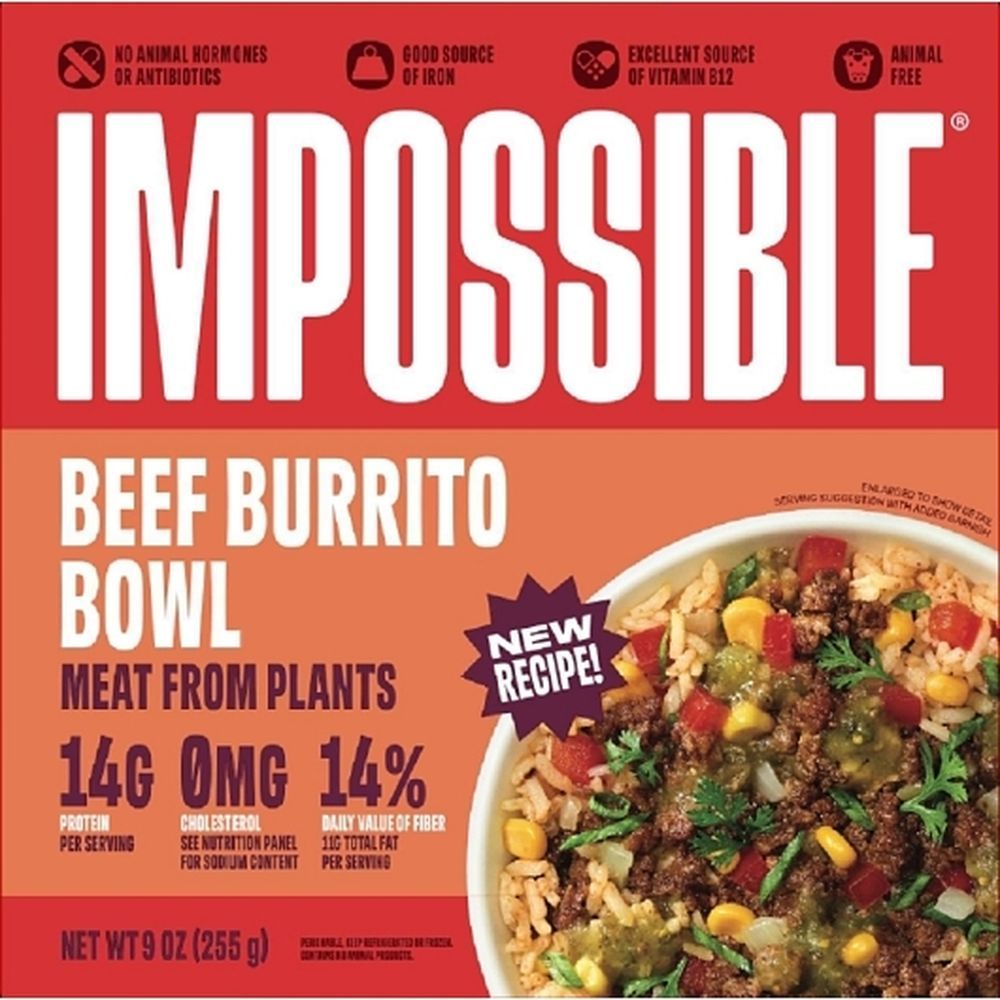 Impossible Beef Burrito, 9 Ounce -- 8 Per Case