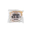 Grand Prairie Foods Sausage Egg and Cheese Croissant Sandwich, 5 Ounce -- 24 per case