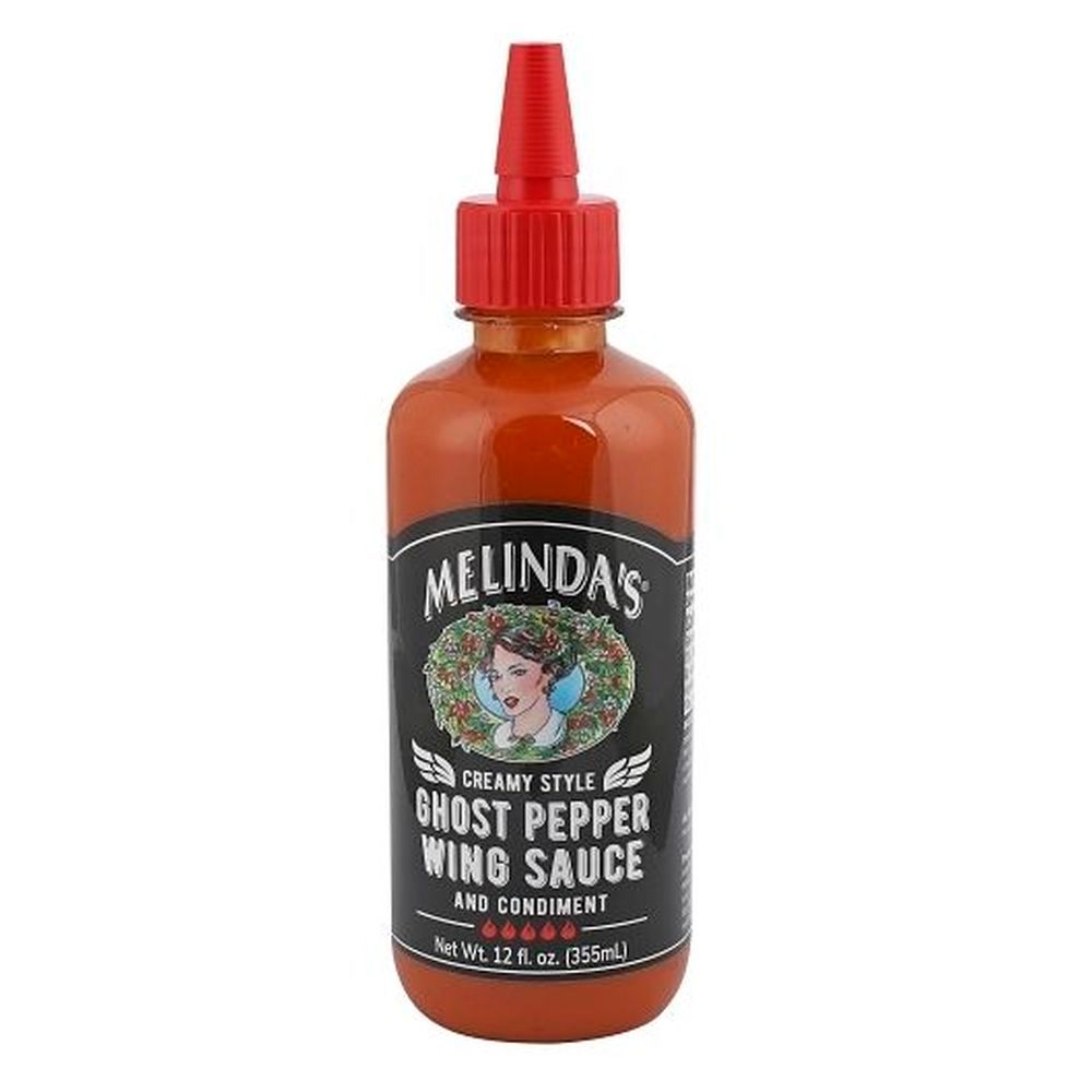 Melinda's Creamy Style Ghost Pepper Wing Sauce, 12 Ounce -- 6 Per Case
